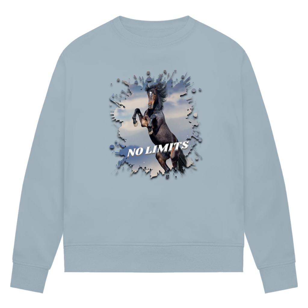 No Limits - Bio-Sweatshirt für Damen
