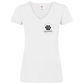 Stay Pawsitive - V-Shirt für Damen