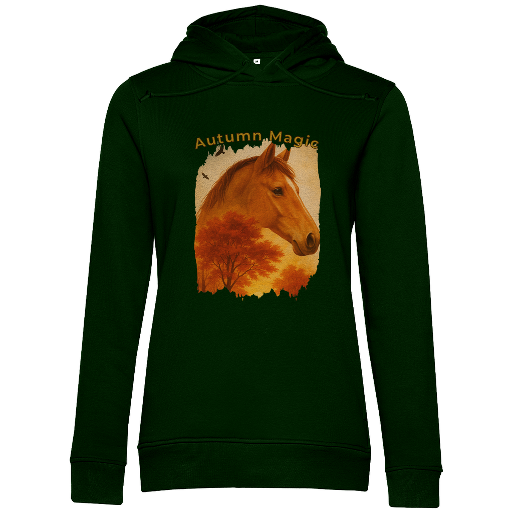 Herbstträume - Bio-Hoodie für Damen