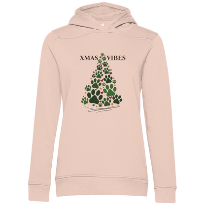 Xmas Vibes - Bio-Hoodie für Damen- Weihnachten