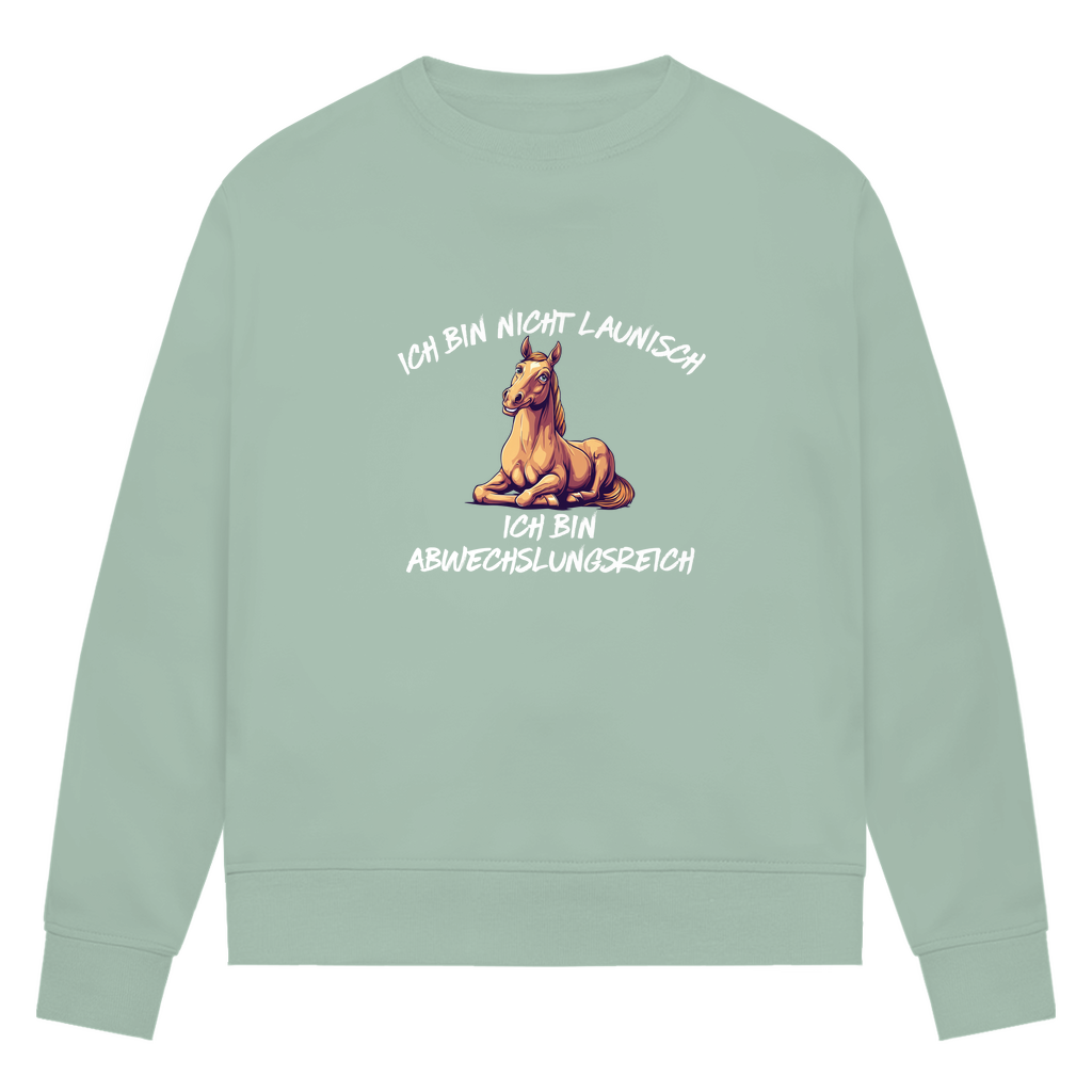 Abwechslungsreich - Bio-Sweatshirt für Damen