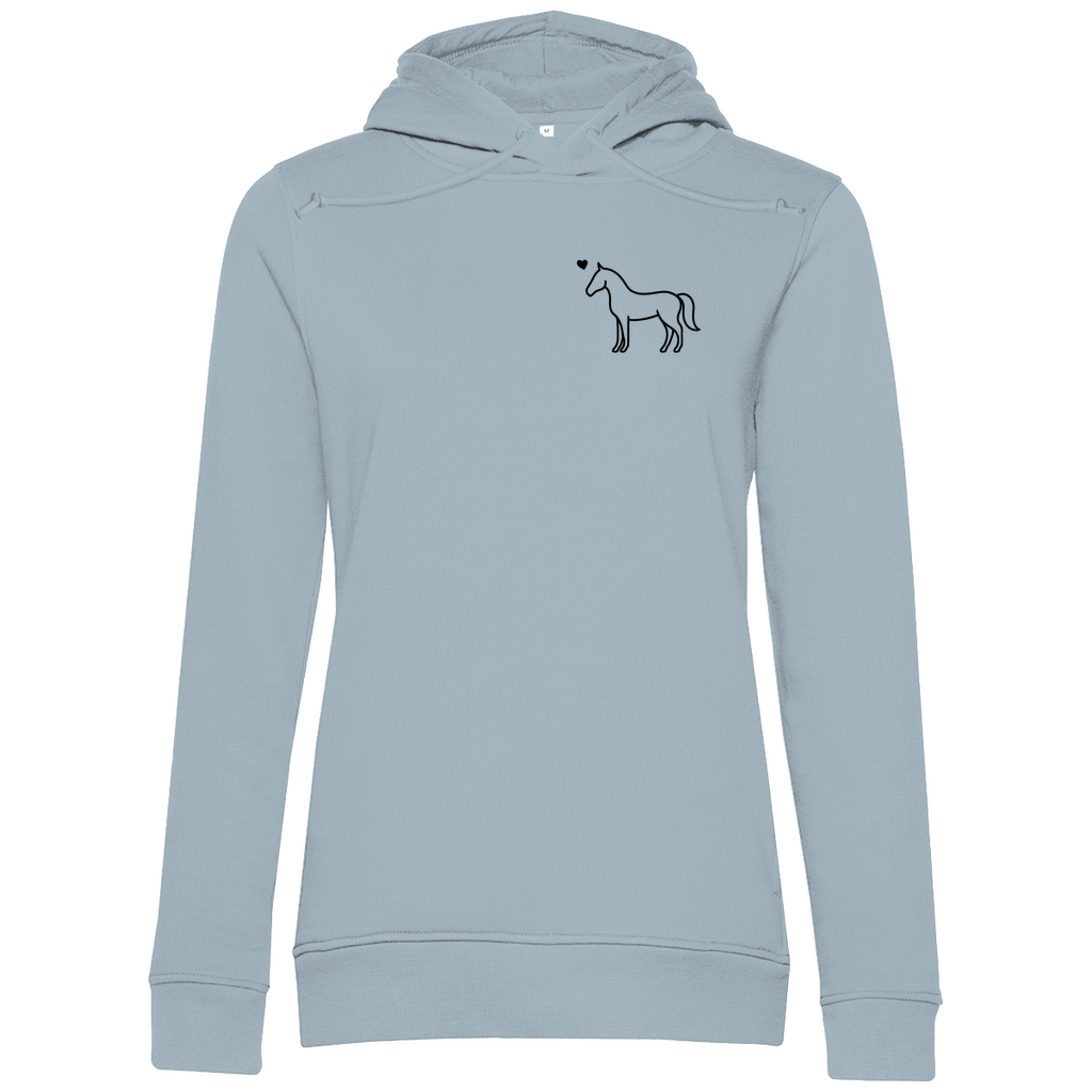 Eleganz mit Herz - Bio-Hoodie für Damen