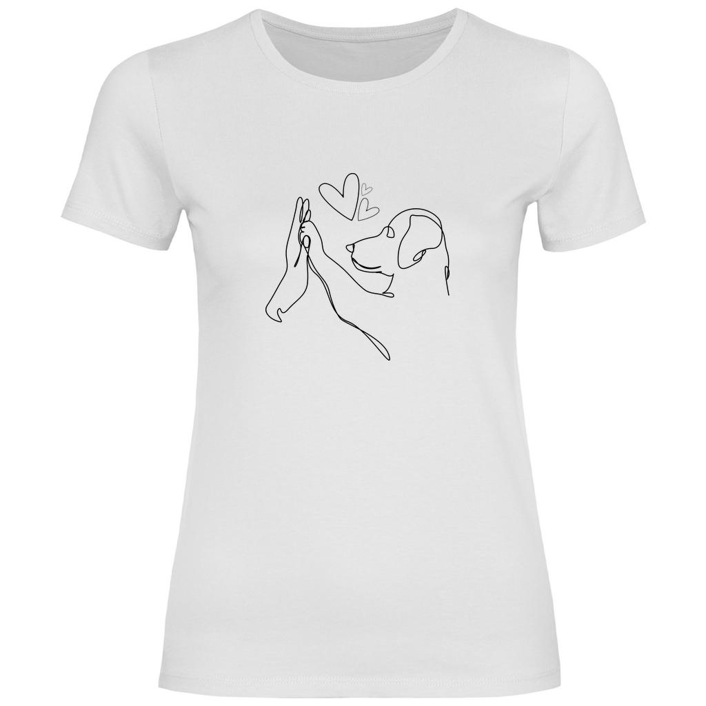 Wahre Liebe - T-Shirt für Damen