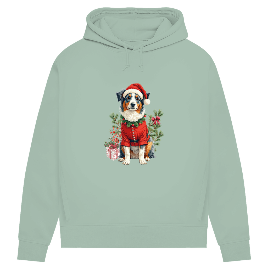 Frohe Weihnachten - Bio-Hoodie für Damen