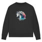 Pferd vor Vernunft - Bio-Sweatshirt für Damen