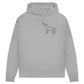 Labrador mit Herz - Bio-Hoodie für Damen