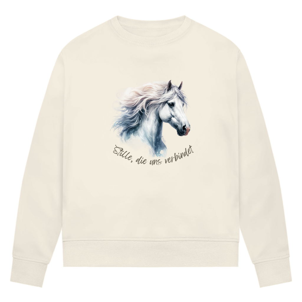 Stille die uns... - Bio-Sweatshirt für Damen