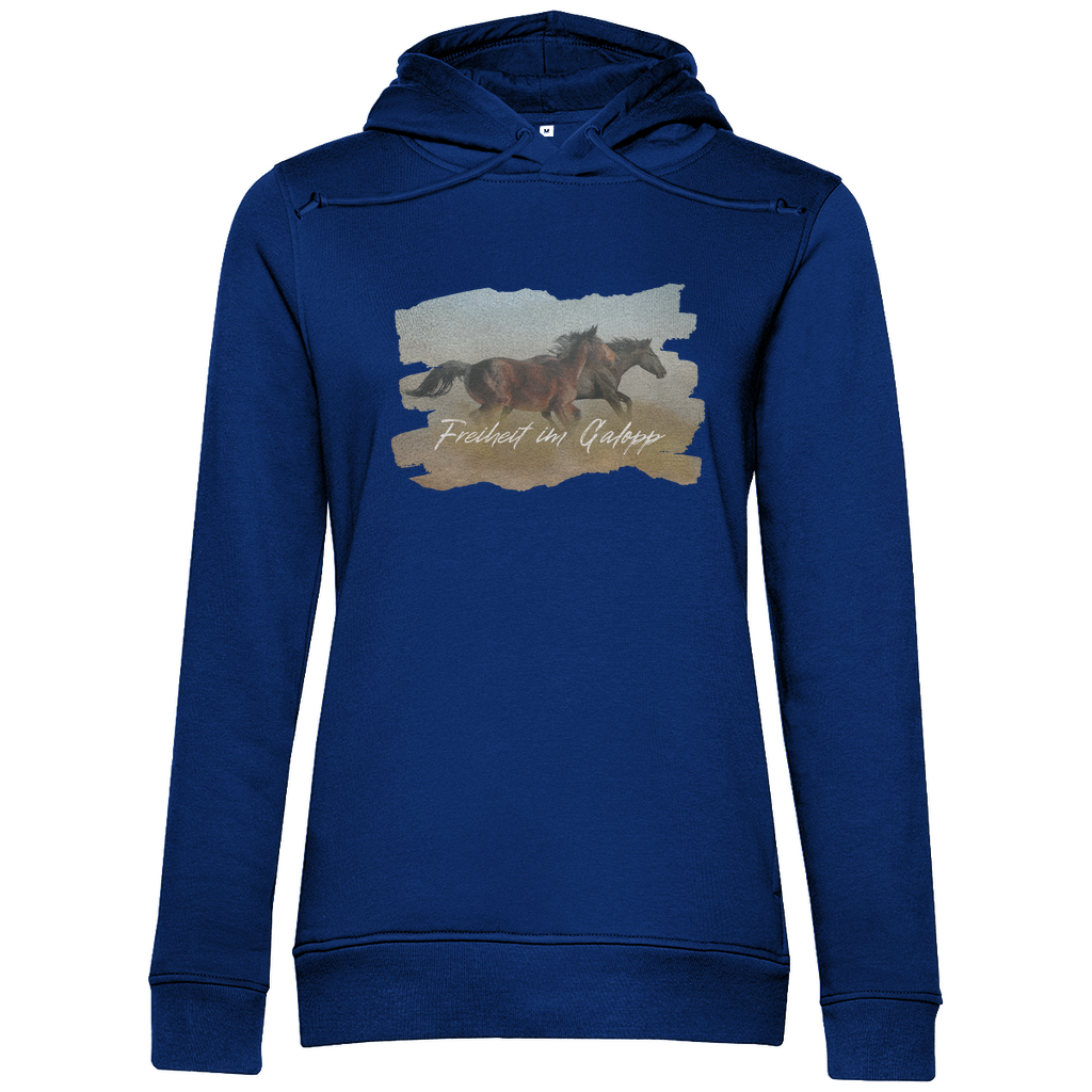 Freiheit im Galopp - Bio-Hoodie für Damen