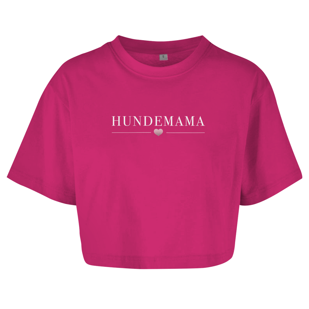 Hundemama - Oversize Crop Top für Damen