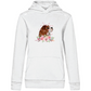 Flower Cavalier King Charles - Bio-Hoodie für Damen