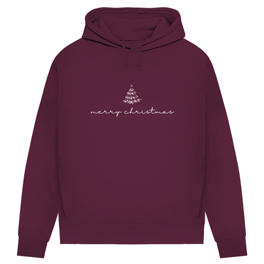 Weihnachten - Bio-Hoodie für Damen