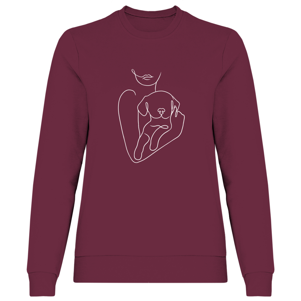 Welpenliebe - Sweatshirt für Damen