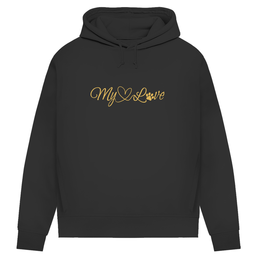 My Love - Bio-Hoodie für Damen