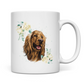 Flower Cocker Spaniel - Tasse