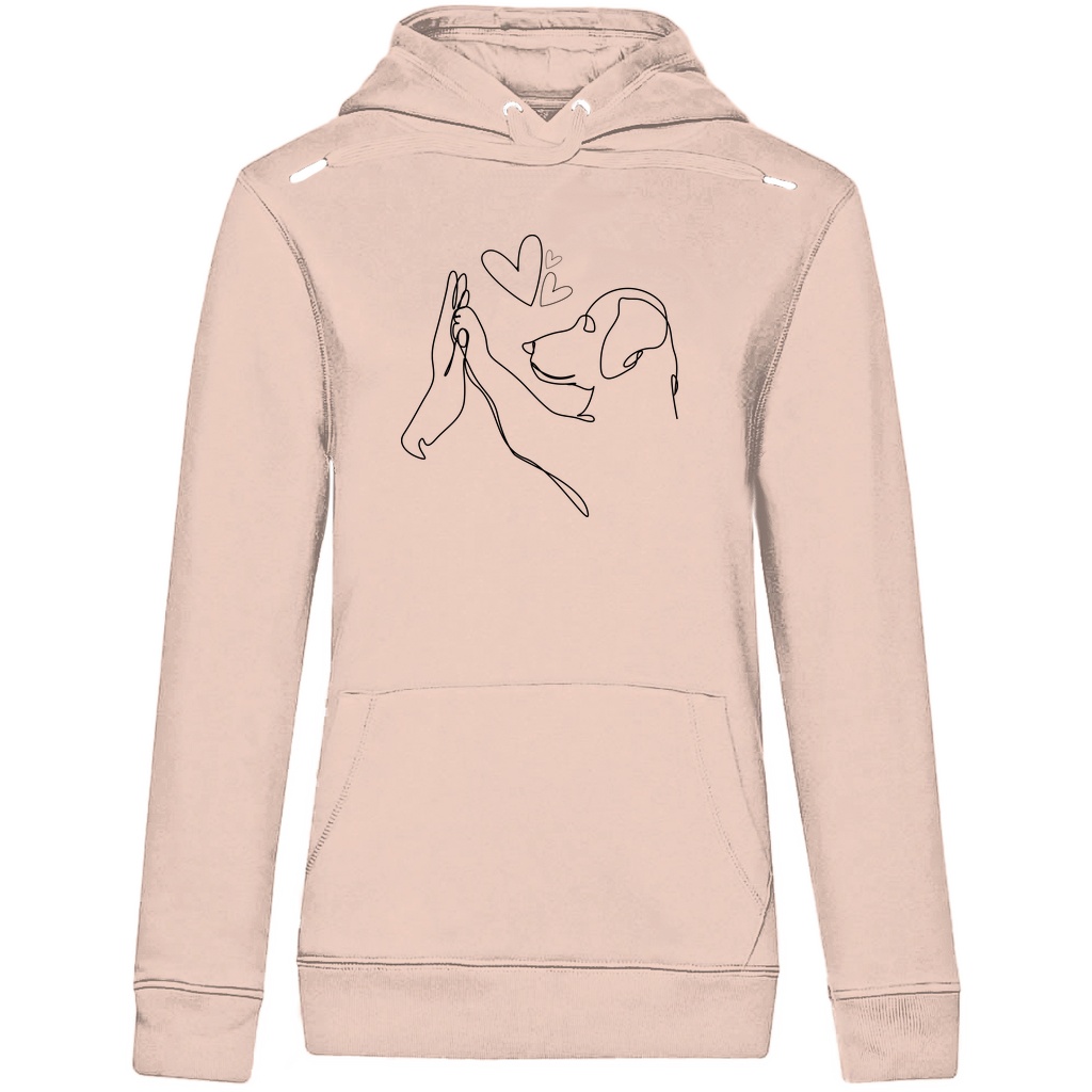 Wahre Liebe - Bio-Hoodie für Damen