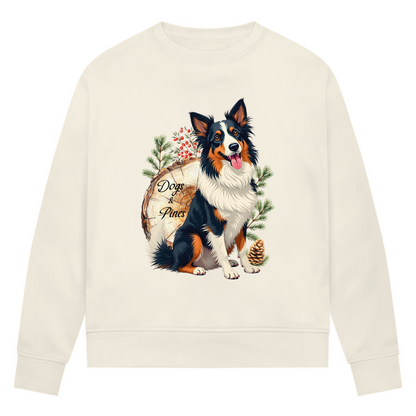 Dogs & Pines - Bio-Sweatshirt für Damen