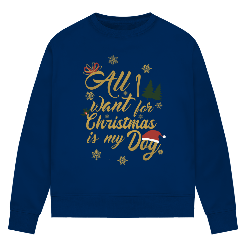 All I want - Bio-Sweatshirt für Damen