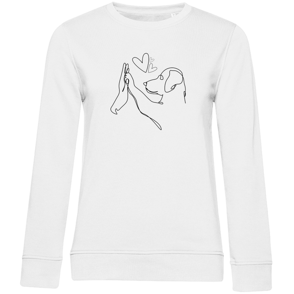 Wahre Liebe - Bio-Sweatshirt für Damen