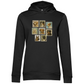Briefmarken - Bio-Hoodie für Damen