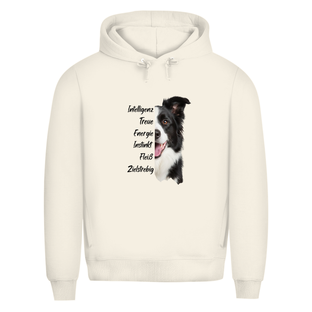 Border Collie - Bio-Hoodie für Herren