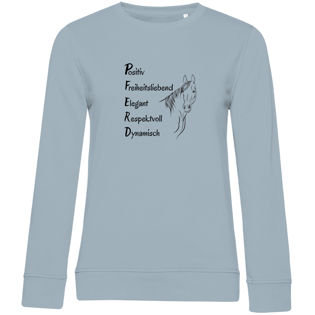 Seelenpferd - Bio-Sweatshirt für Damen