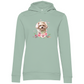 Flower Malteser - Bio-Hoodie für Damen