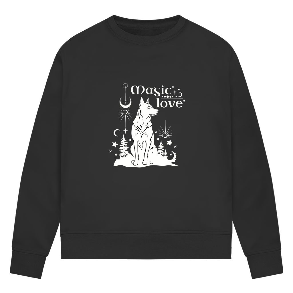 Magic Love -  Bio Sweatshirt für Damen