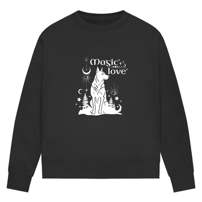 Magic Love -  Bio Sweatshirt für Damen