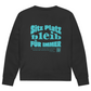 Dog Lover -Bio-Sweatshirt für Herren |Brustmotiv & Rückendruck
