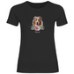 Flower Australian Shepherd - T-Shirt für Damen-Dein Wunschtext