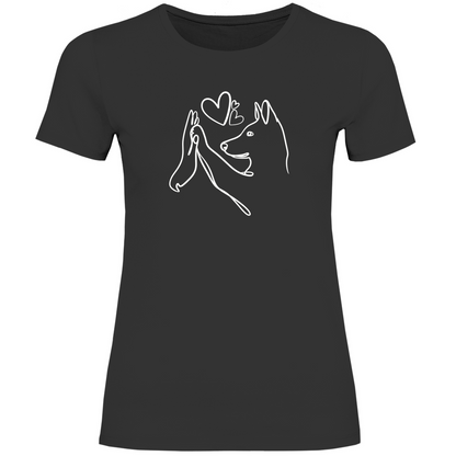 Wahre Liebe Stehohren - T-Shirt für Damen