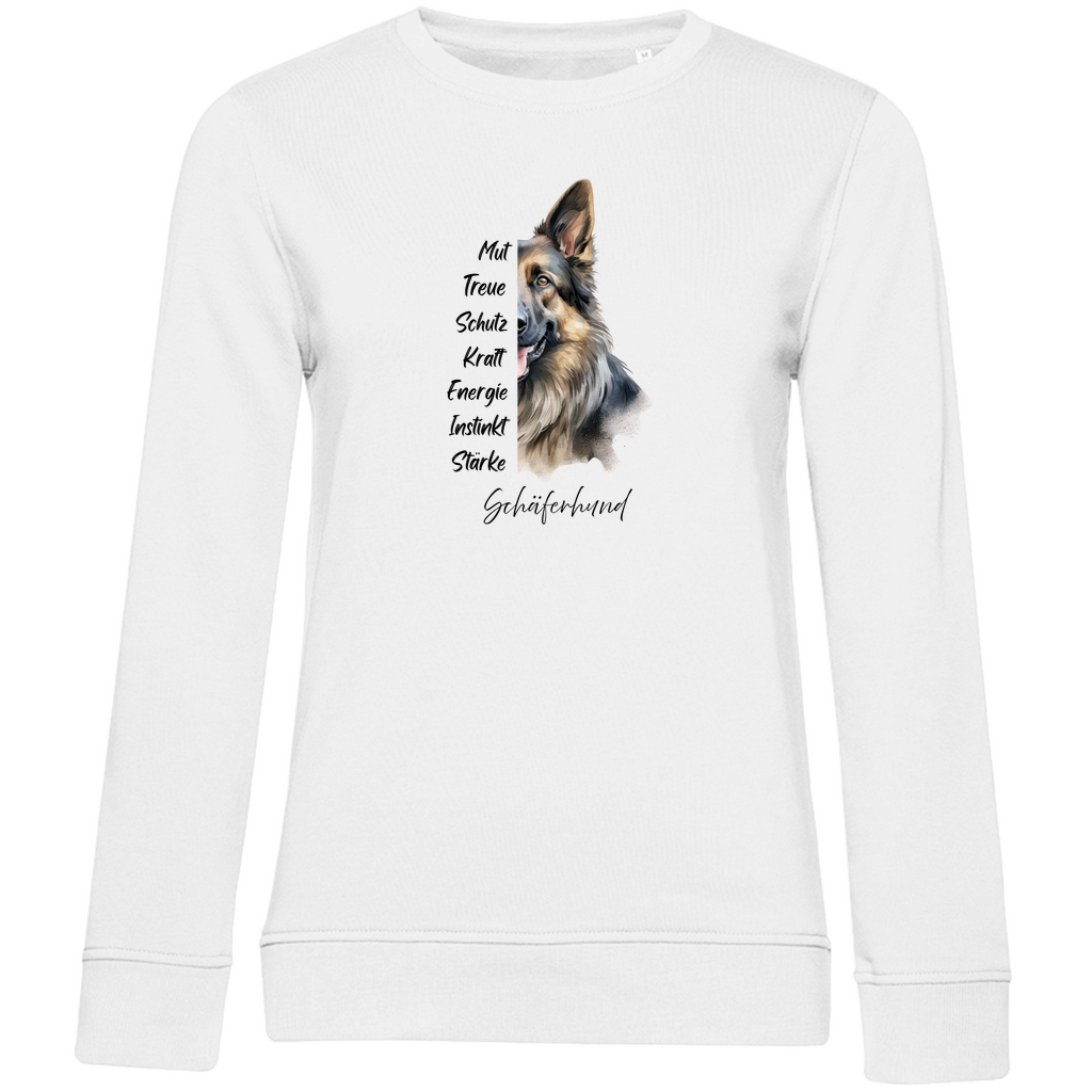 Schäferhund - Bio-Sweatshirt für Damen