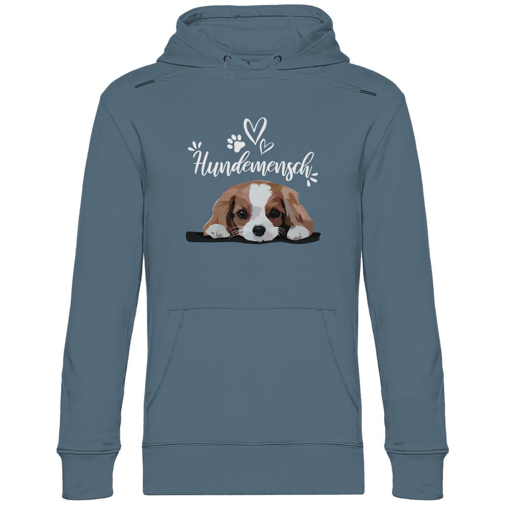 Hundemensch - Bio-Hoodie für Herren