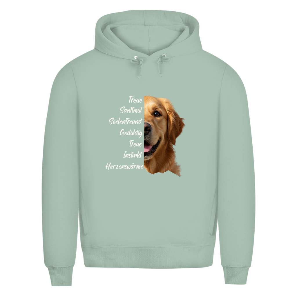 Golden Retriever - Bio-Hoodie für Herren
