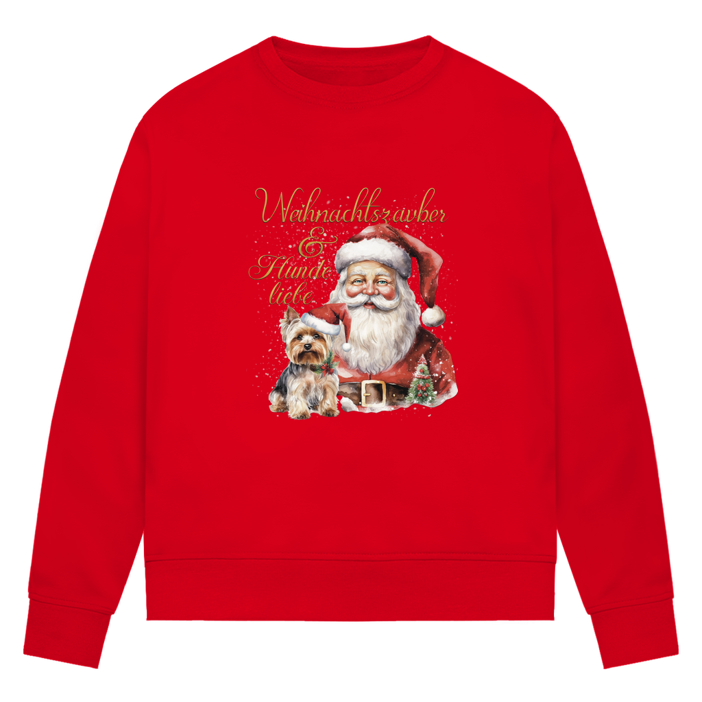 Weihnachtzauber - Bio-Sweatshirt für Damen