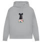 Flower Schnauzer - Bio-Hoodie für Damen