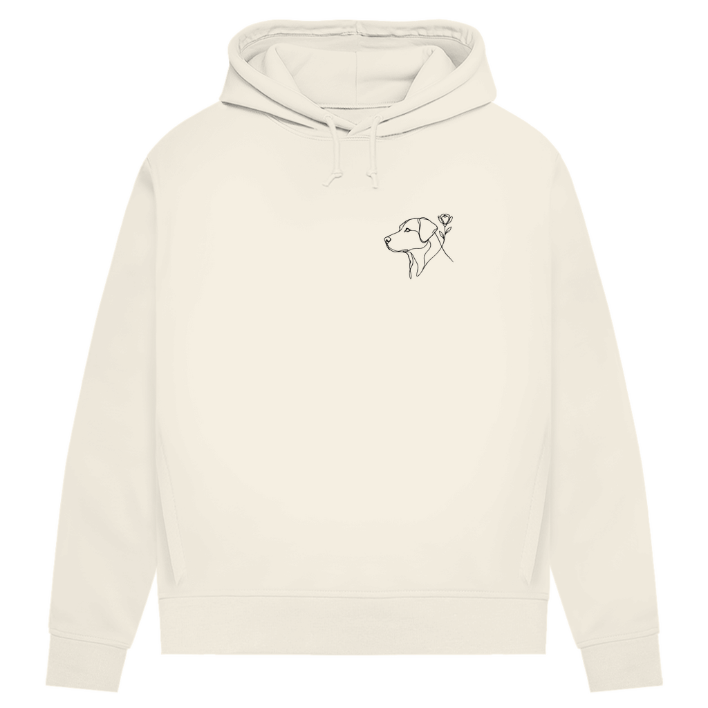 Paw & Flower Vibes - Bio-Hoodie für Damen