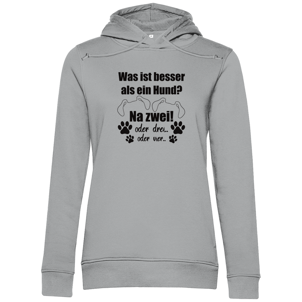 Je Mehr Desto Besser - Bio-Hoodie für Damen