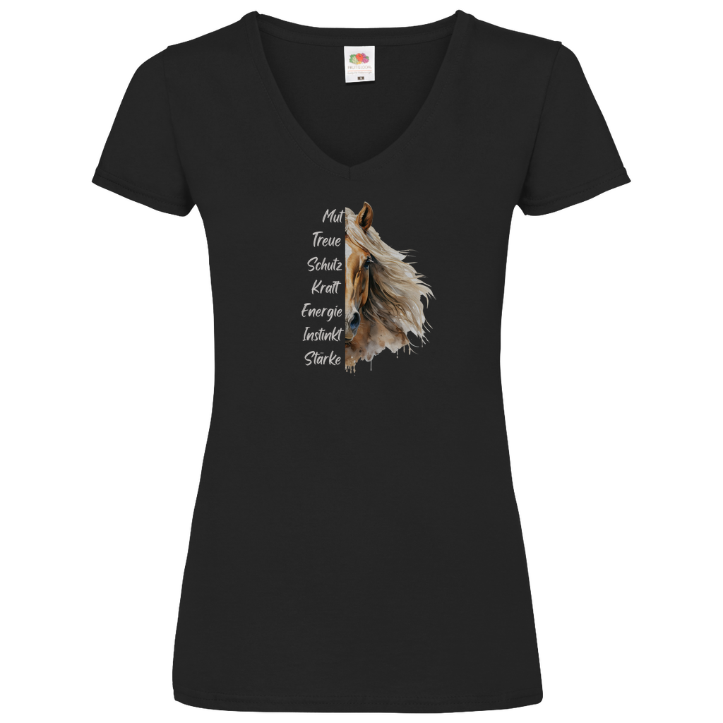 Wilde Seele - V-Shirt für Damen