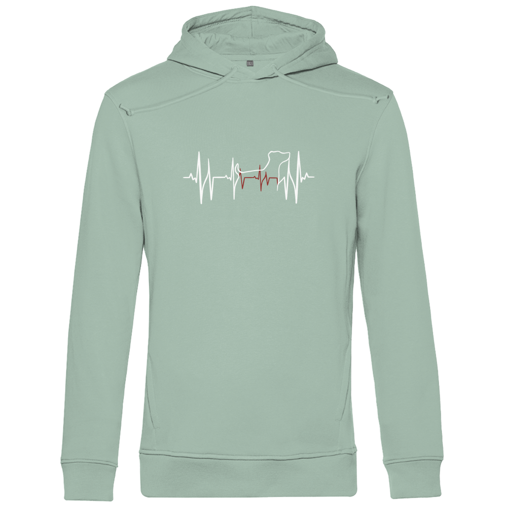 Lebenslinie - Bio-Hoodie für Herren