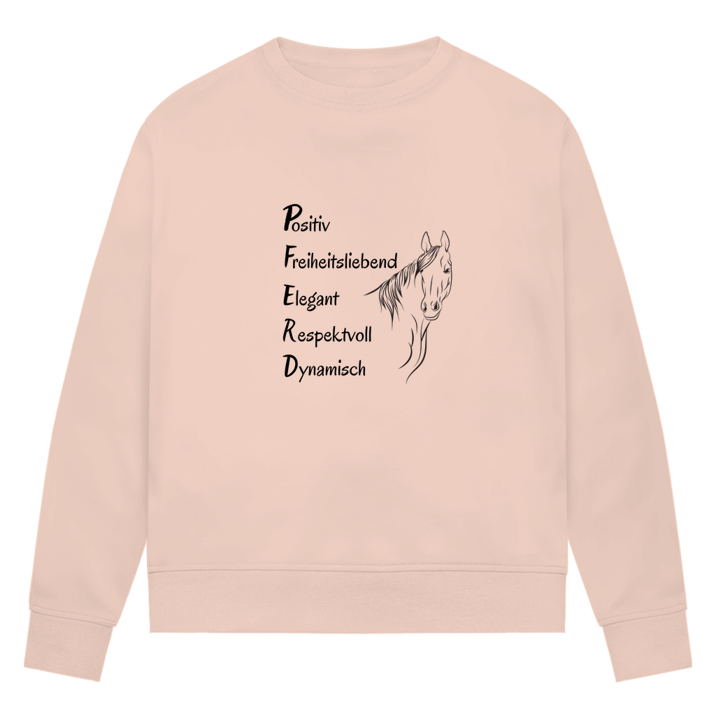 Seelenpferd - Bio-Sweatshirt für Damen