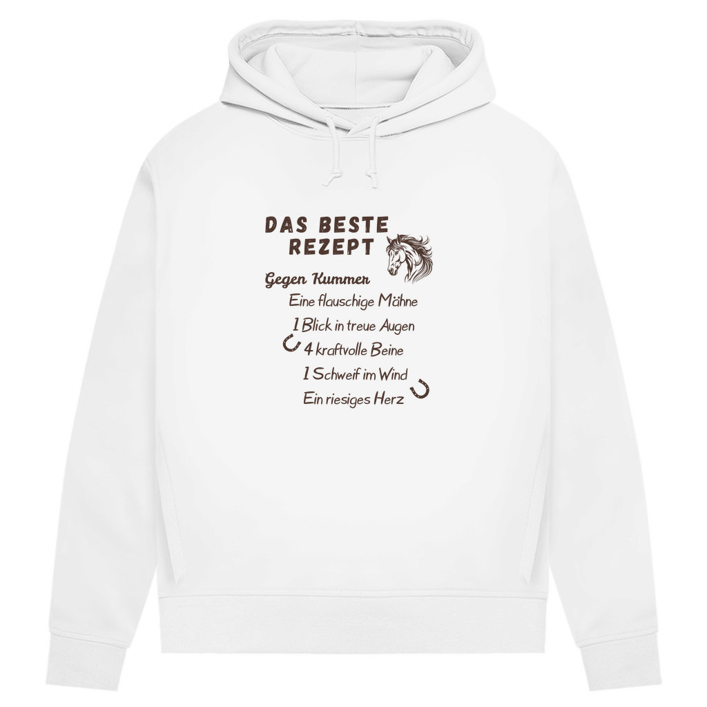 Herzensrezept - Bio-Hoodie für Damen