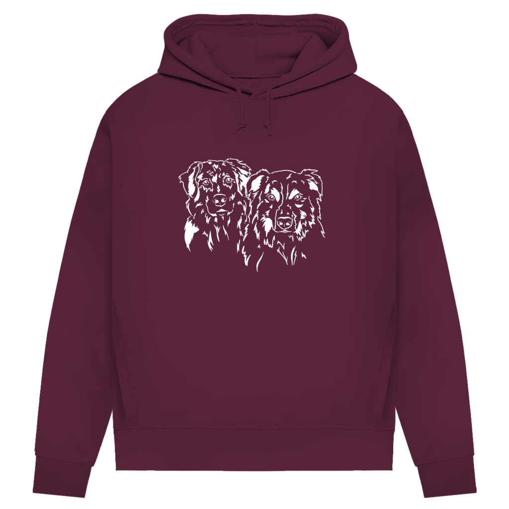 Aussie Love - Bio Hoodie für Damen