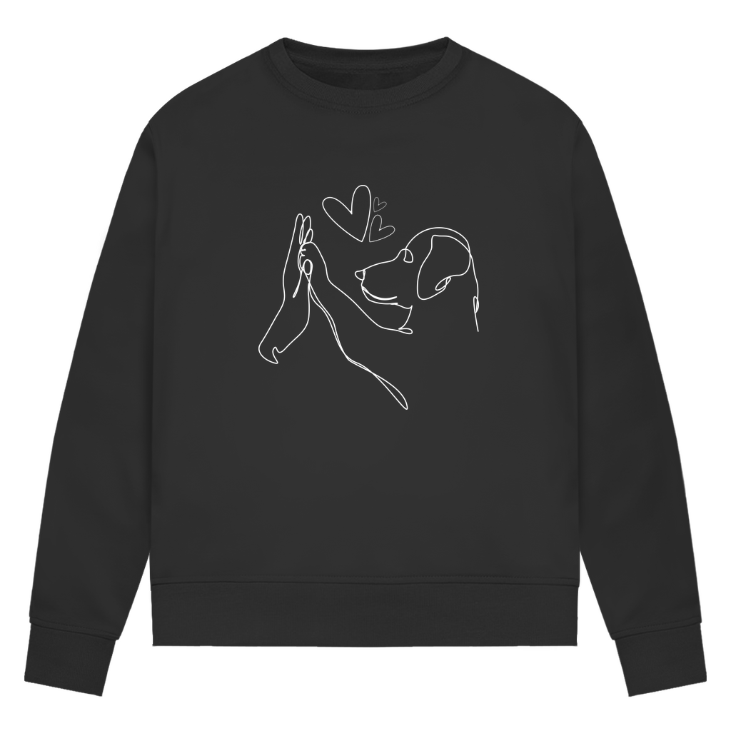 Wahre Liebe - Bio-Sweatshirt für Damen