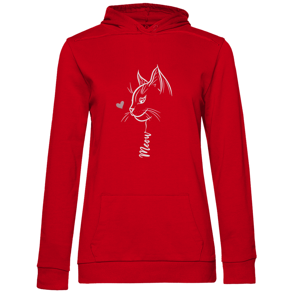 Meow - Hoodie für Damen