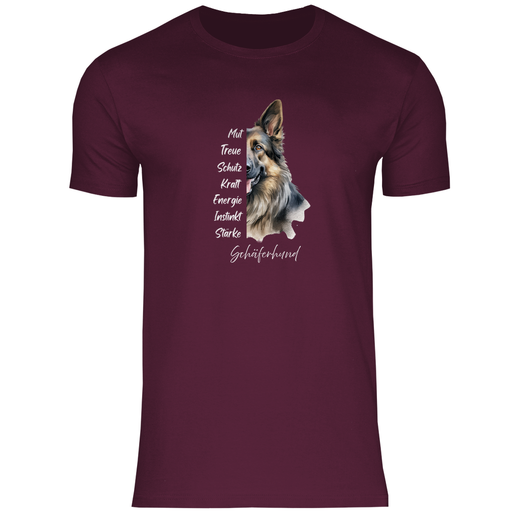 Schäferhund - T-Shirt für Herren