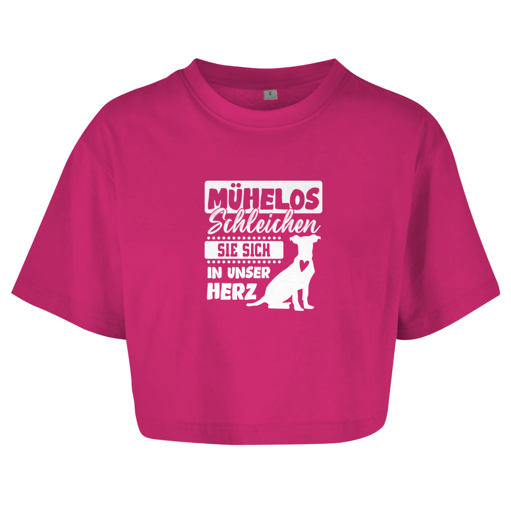 Mühelos - Oversize Crop Top für Damen