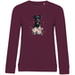 Flower Schnauzer - Bio-Sweatshirt für Damen