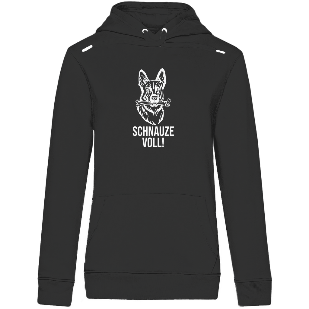 Schnauze Voll - Bio-Hoodie für Damen