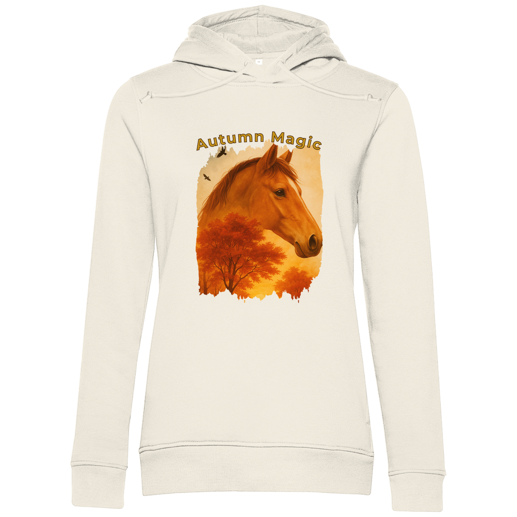 Herbstträume - Bio-Hoodie für Damen